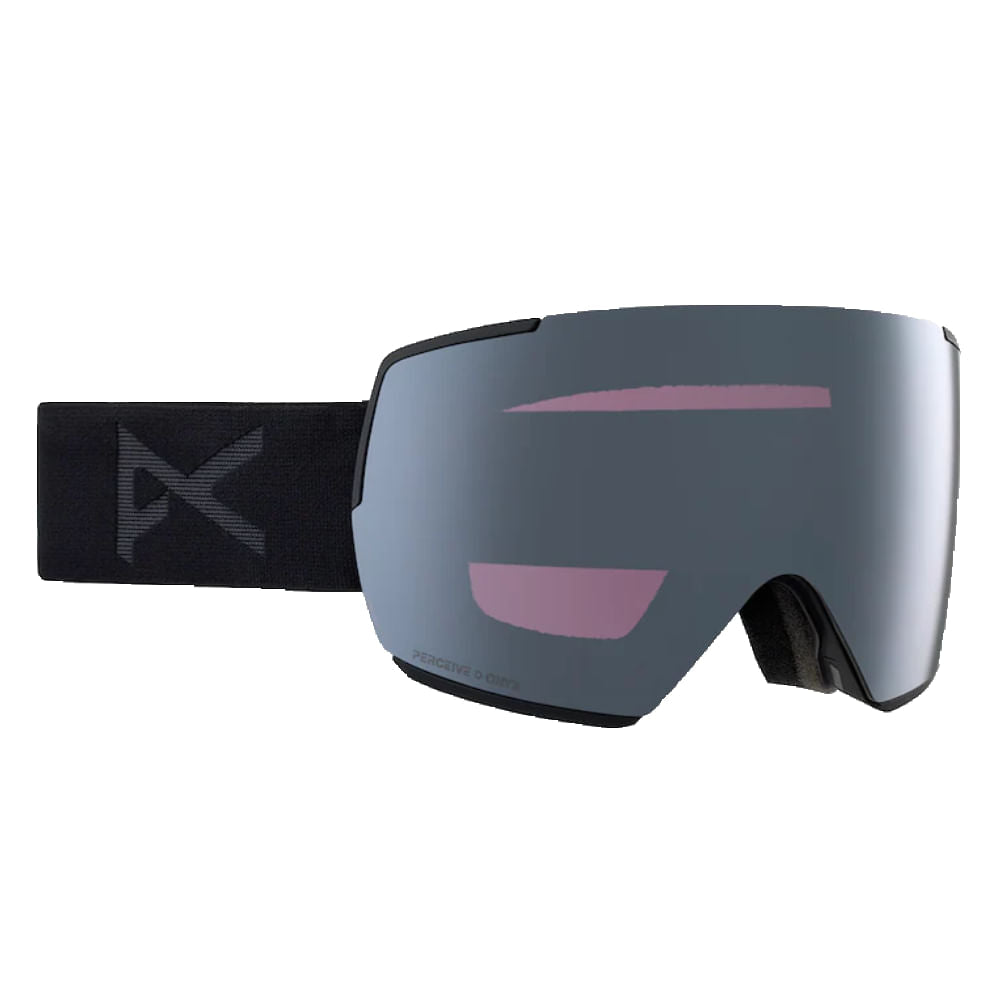 anon m5 goggles-color-frame smoke lens perceive sunny onyx 6 / s4 spare lens perceive variable violet 34 / s2