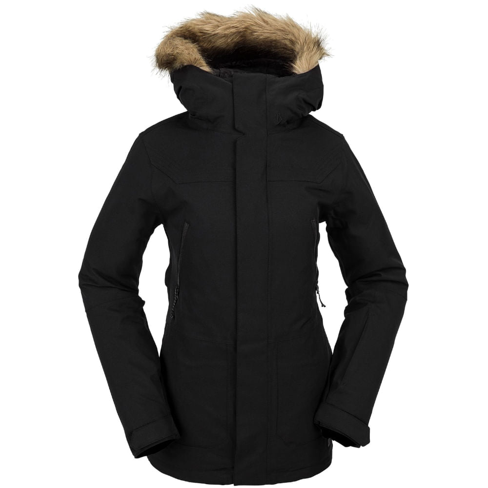 volcom shadow insulated jacket-color-black