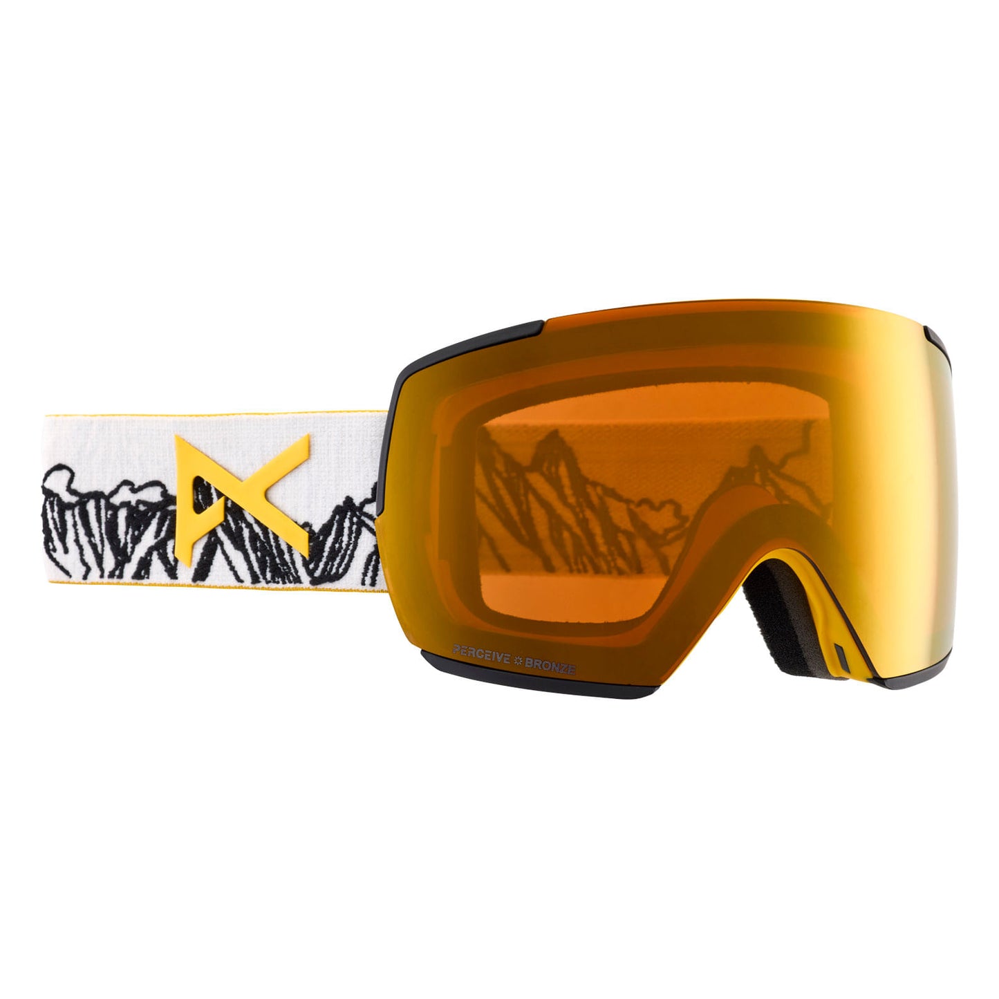 anon m5 goggles-color-frame: jumbo, lens: perceive sunny bronze (17% / s3), spare lens: perceive cloudy burst (59% / s1)