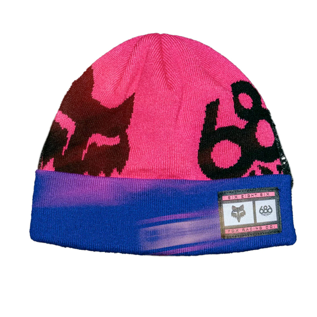 686 fox racing beanie-color-fox purple