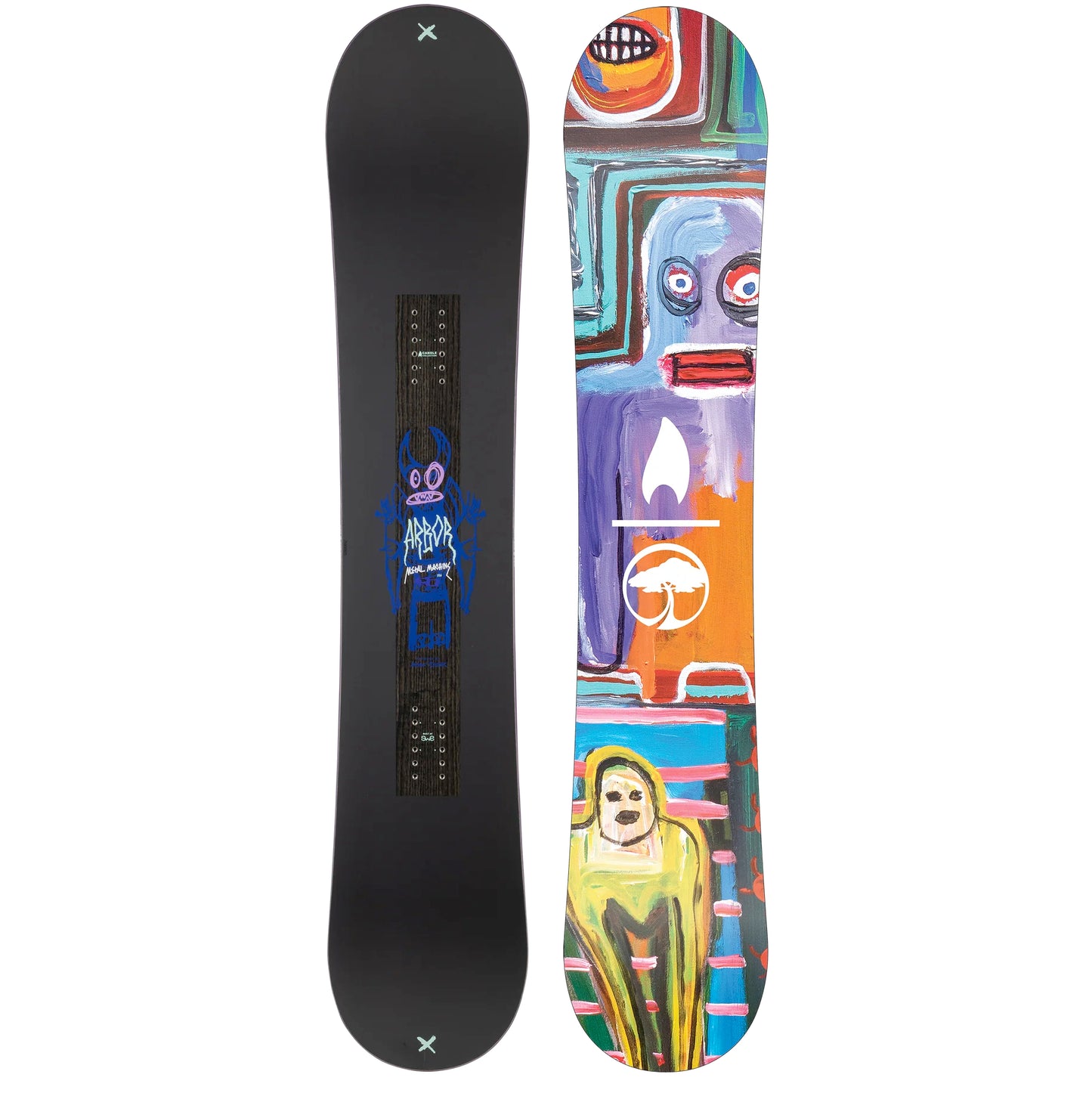 arbor metal machine men’s snowboard
