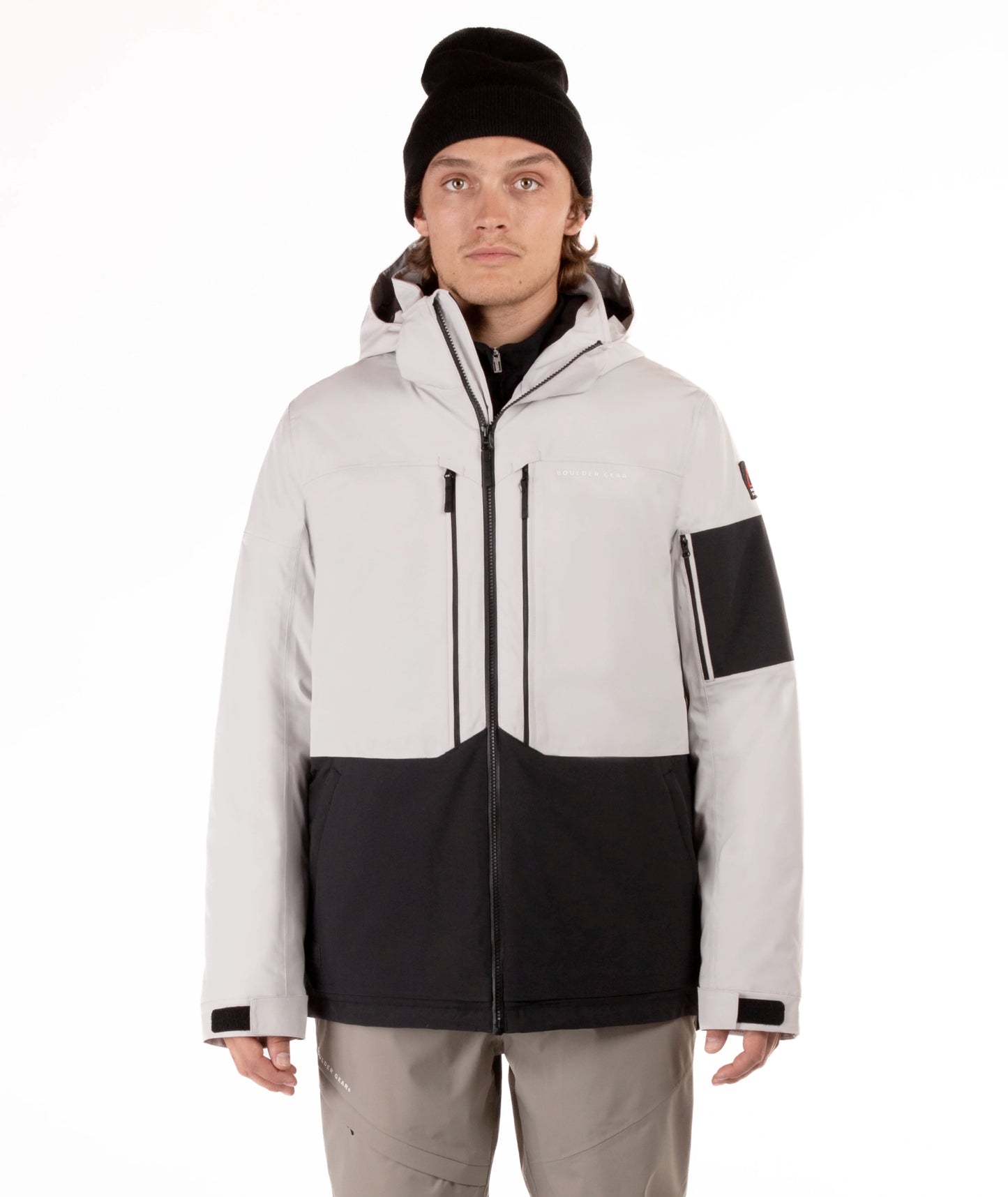 boulder gear tremor tech men’s jacket-color-quiet gray