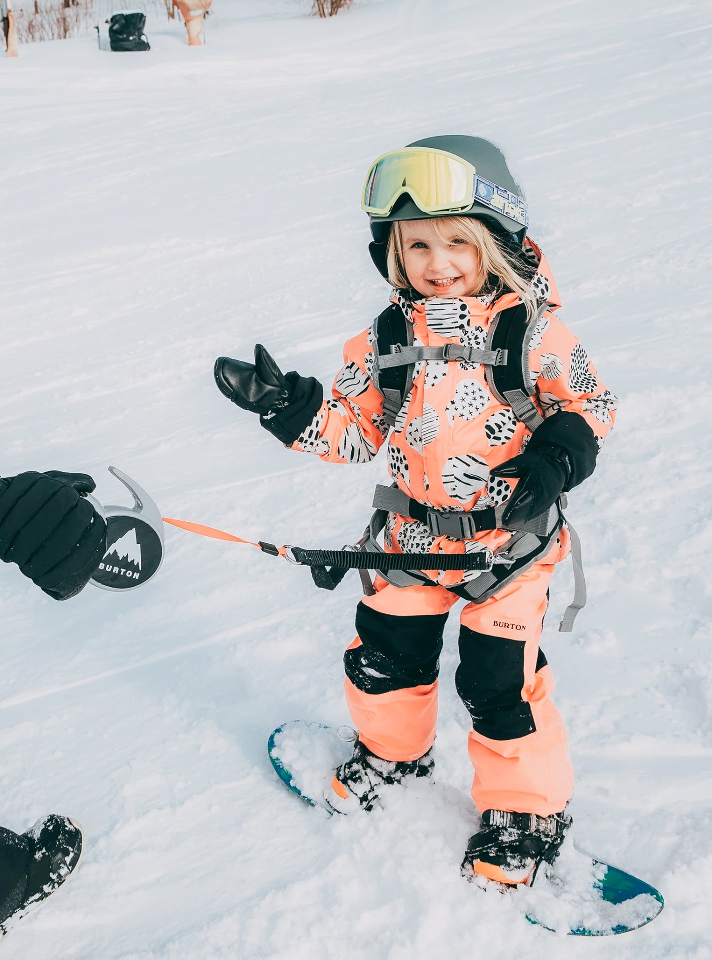 burton mdxone kids’ snowboard harness