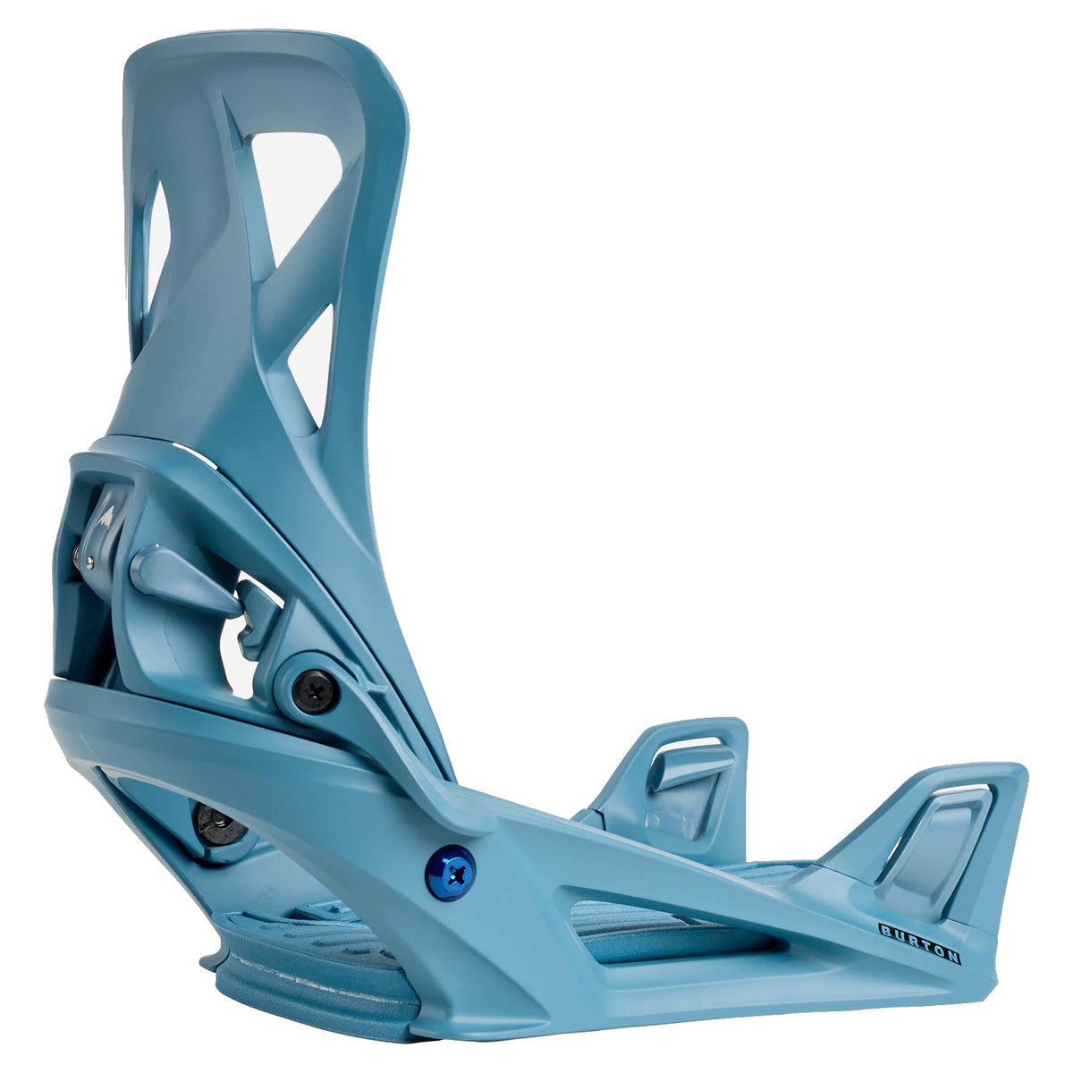 burton step on re:flex men’s snowboard bindings 2026-color-bluestone