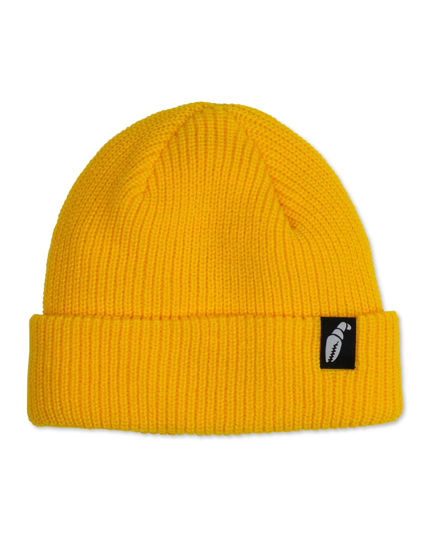 crab grab claw label beanie-color-vintage yellow