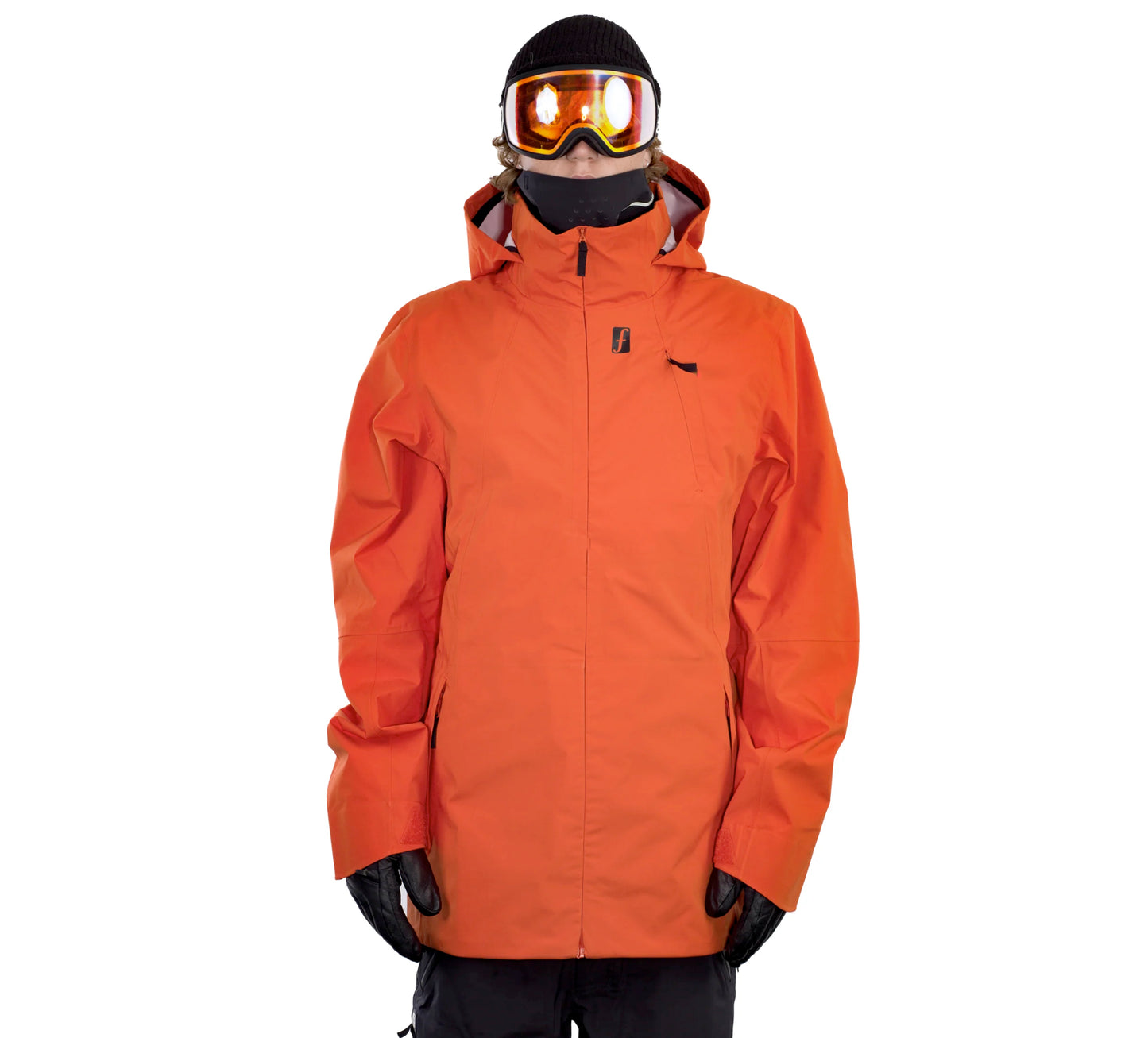 forum 3-layer all mountain men’s jacket-color-goji