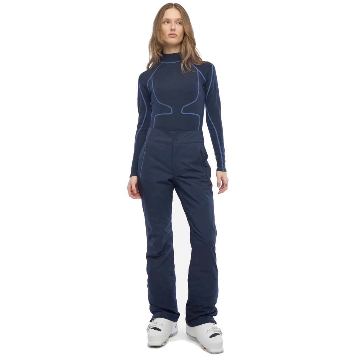 halfdays allesandra women’s pants-color-navy