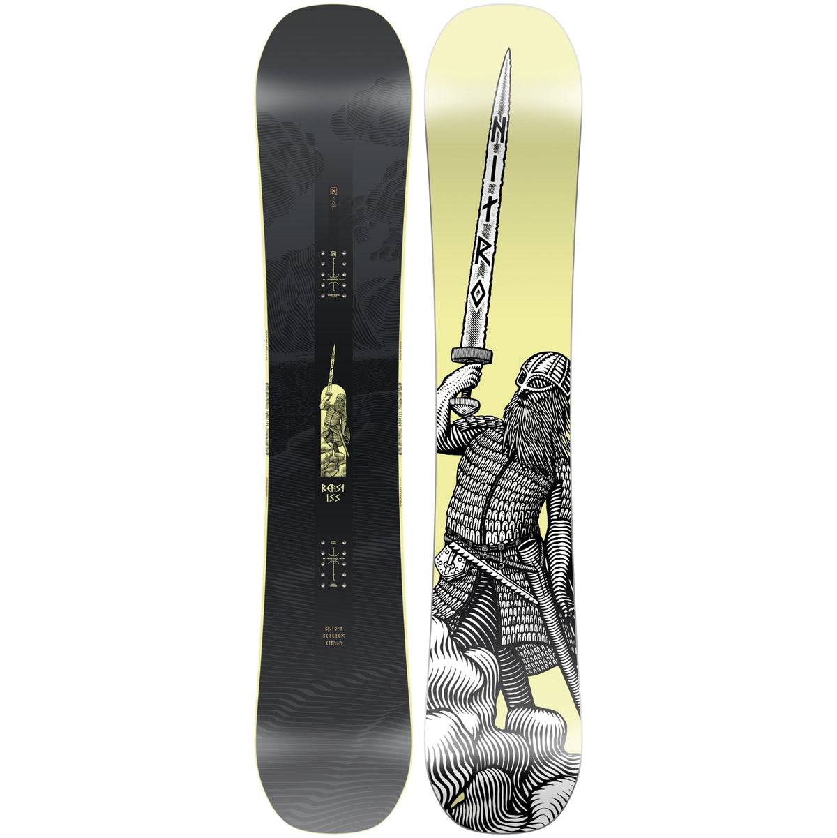 nitro beast men’s snowboard 2026