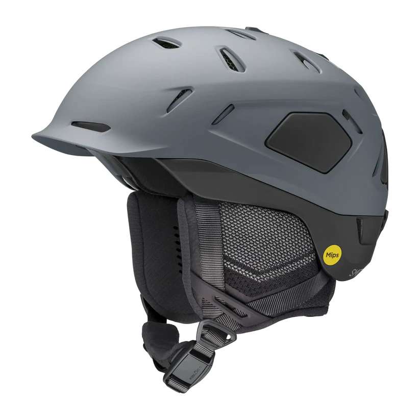 smith nexus mips helmet-color-matte slate / black