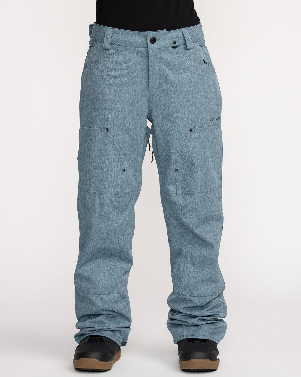 volcom women's pollock pants-color-den
