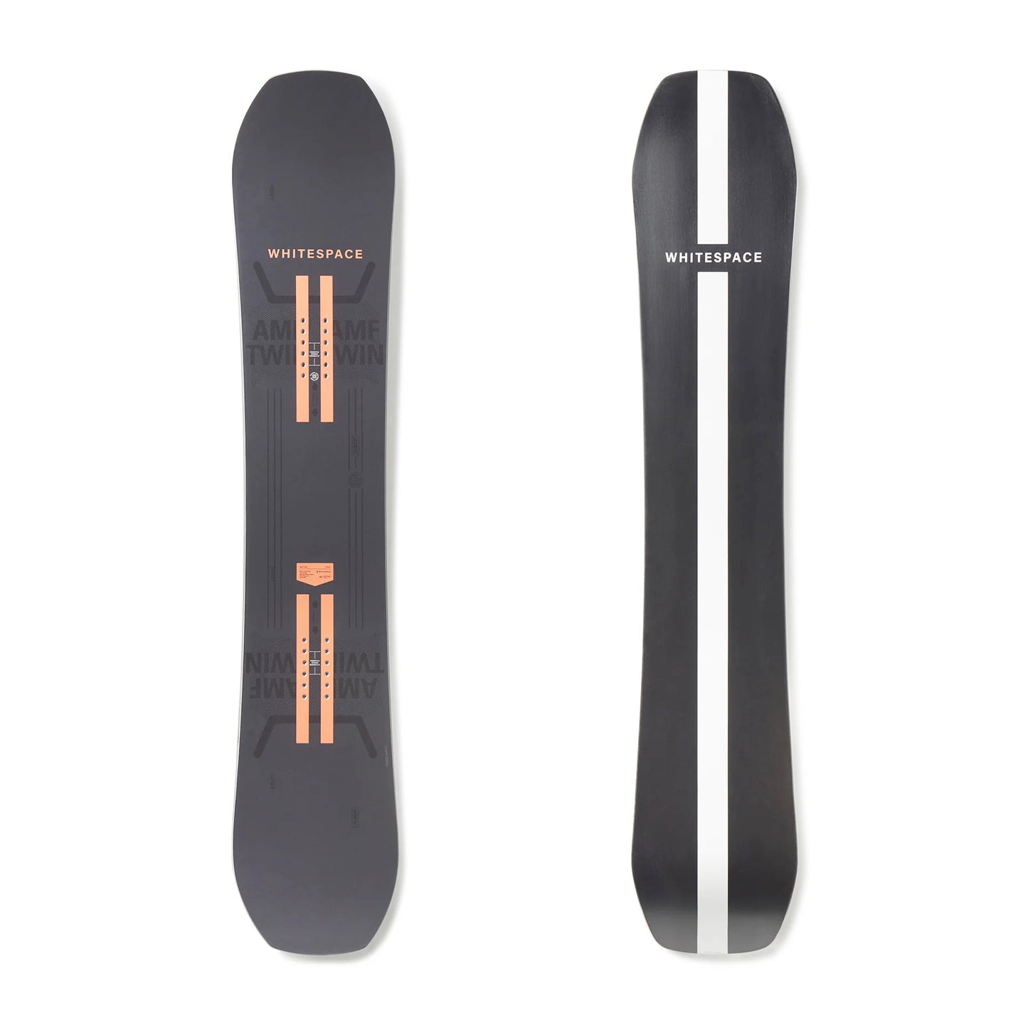whitespace youth amf twin snowboard-color-afterglow