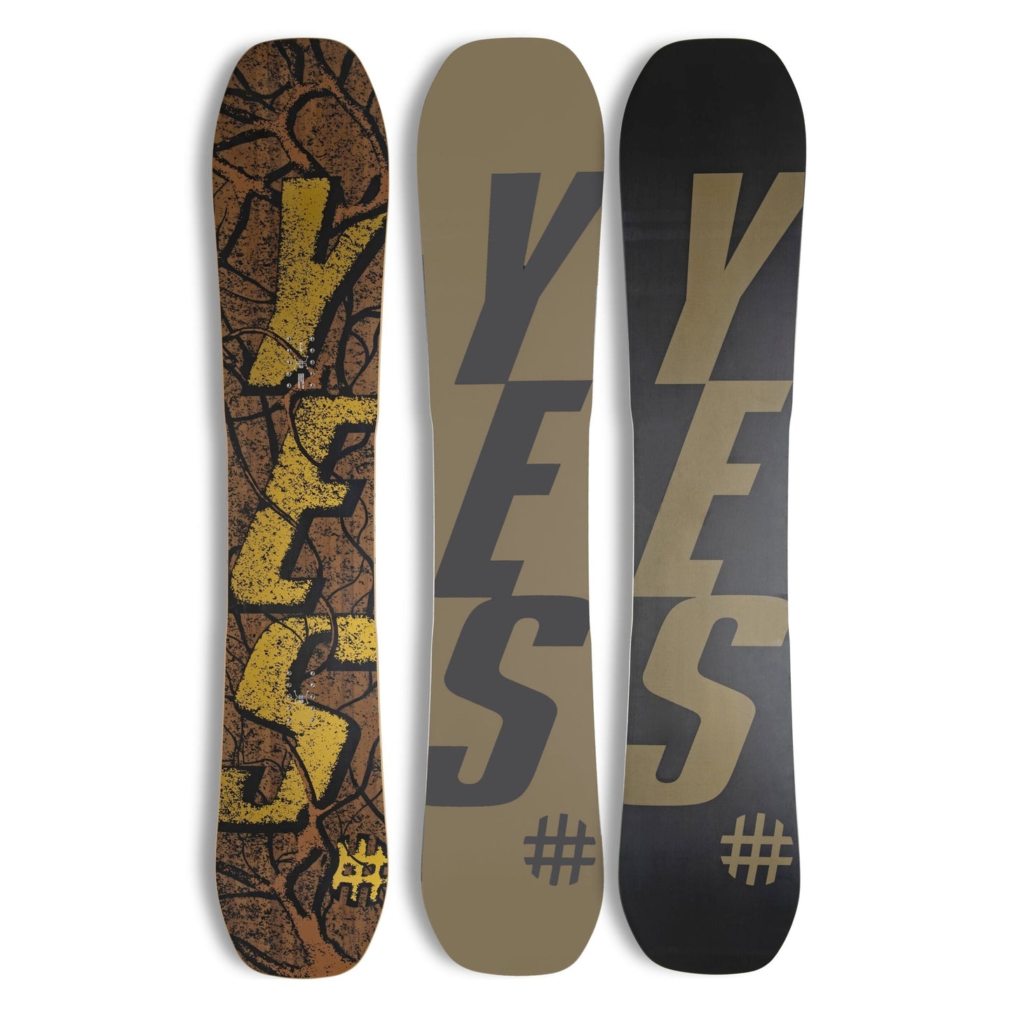 yes all-in men's snowboard