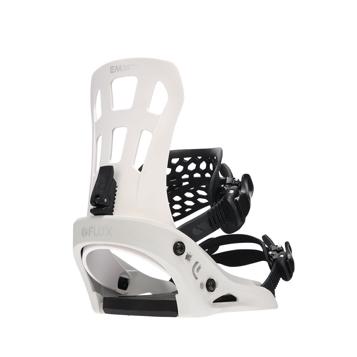 flux flux-em-snowboard-bindings-color-white