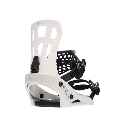 flux flux-em-snowboard-bindings-color-white