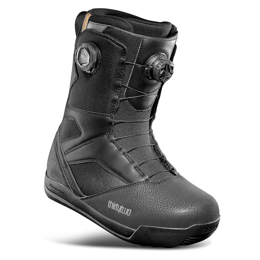 32 stw double boa men’s snowboard boots 2026-color-black