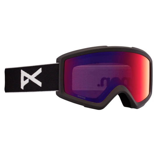 anon w3-helix-anon-2-goggles-color-frame black lens perceive sunny red 14 / s3 spare lens amber 55 / s1