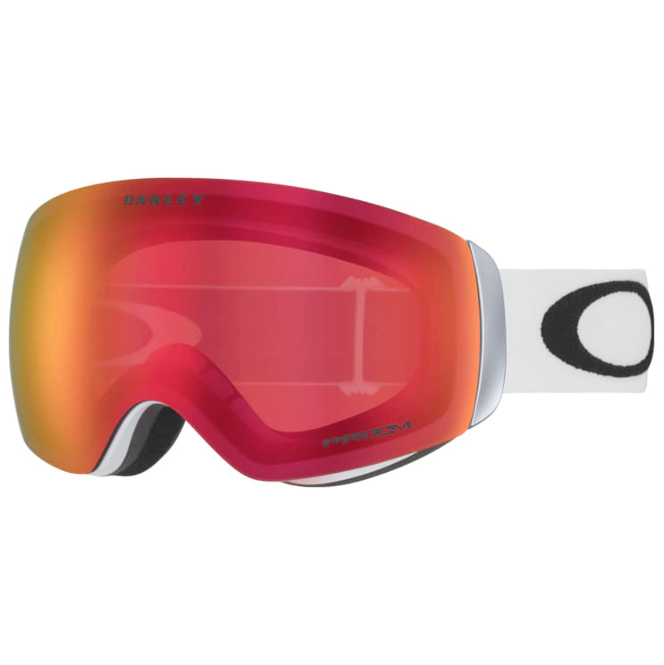 oakley flight deck l snow goggles-color-matte white  prizim torchmatte white -prizim torch