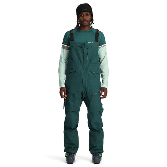 spyder sanction gore-tex bib pants-color-cypress green