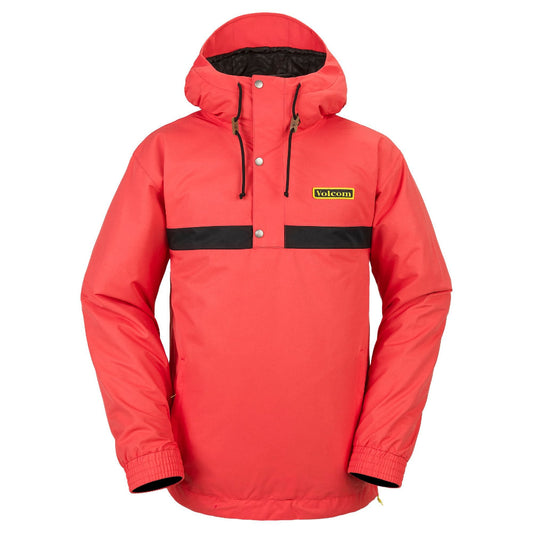 volcom longo pullover jacket-color-orange