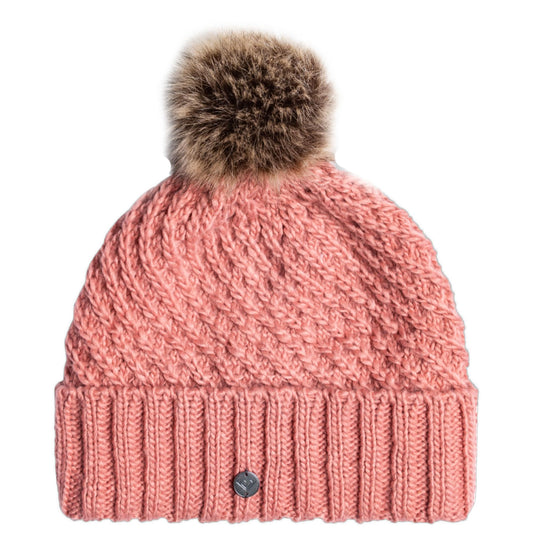 roxy blizzard beanie-color-dusty rose