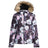 roxy jet ski snow jacket-color-true black blurry flower