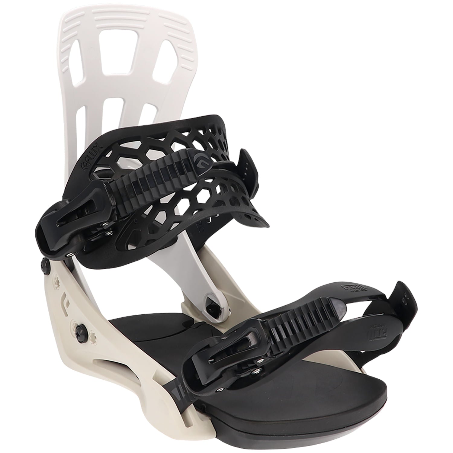 flux em snowboard bindings 2024-color-white