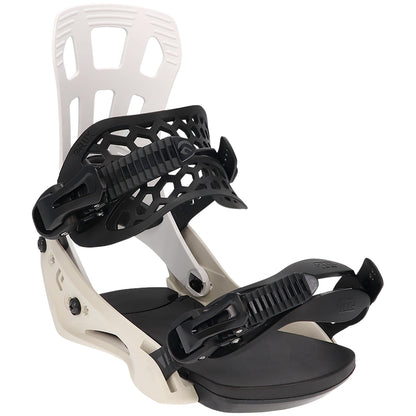 flux em snowboard bindings 2024-color-white