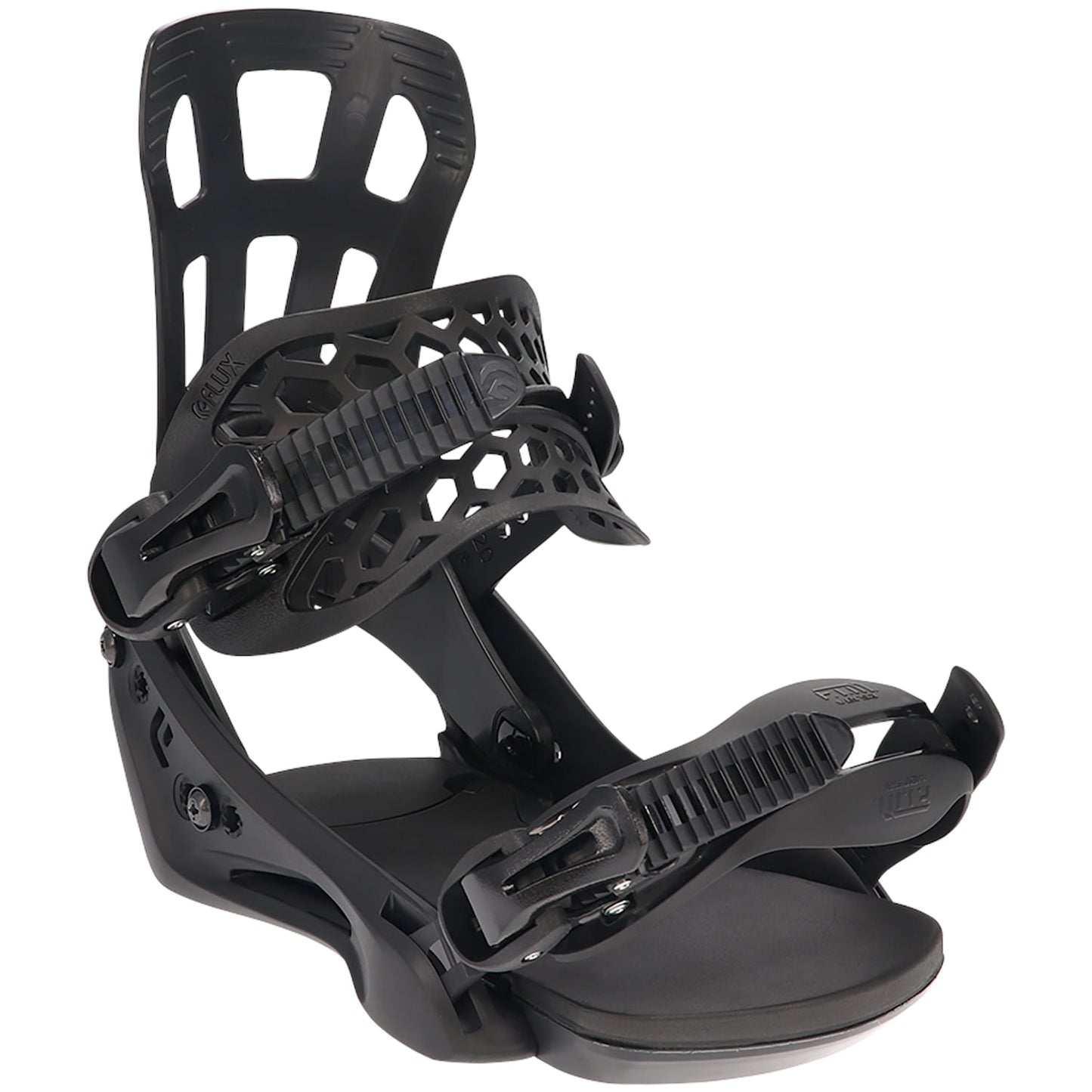 flux em snowboard bindings 2024-color-black
