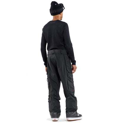 volcom guch stretch gore pants-color-black