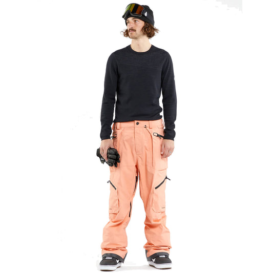 volcom guch stretch gore pants-color-peach