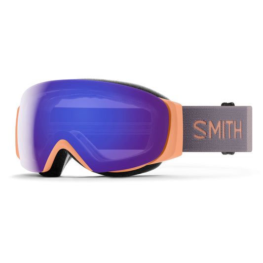 smith i​/o mag s goggles-color-arctic apricot | chromapop everyday violet mirror