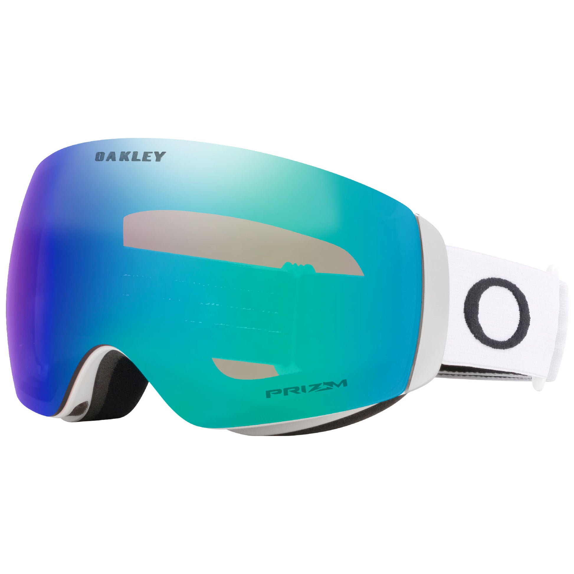 oakley goggle size Oakley Flight Deck M Goggles Matte Navy / Prizm Snow Sapphire