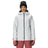 686 athena insulated jacket-color-white slub