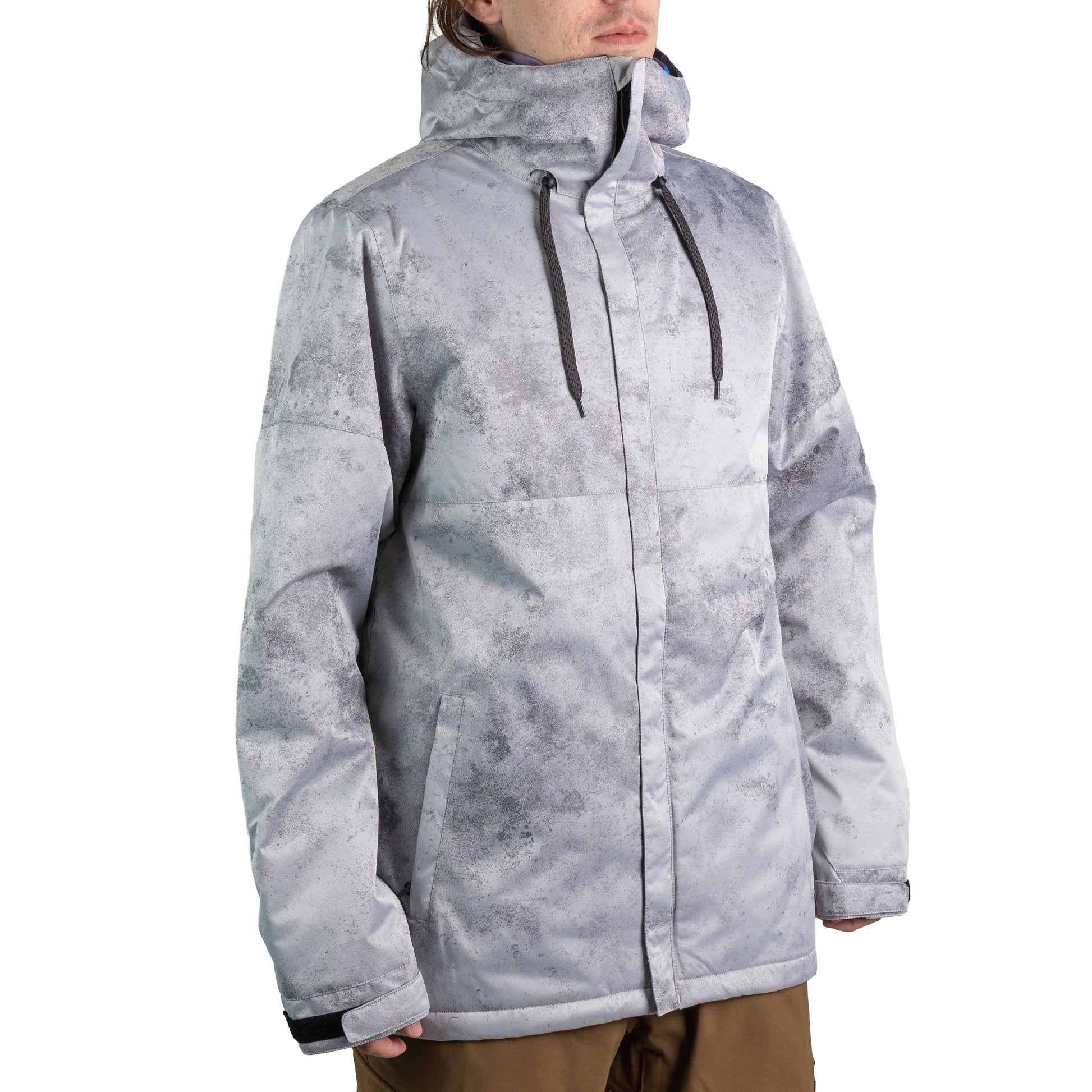 686 defender men’s jacket-color-rhino grey