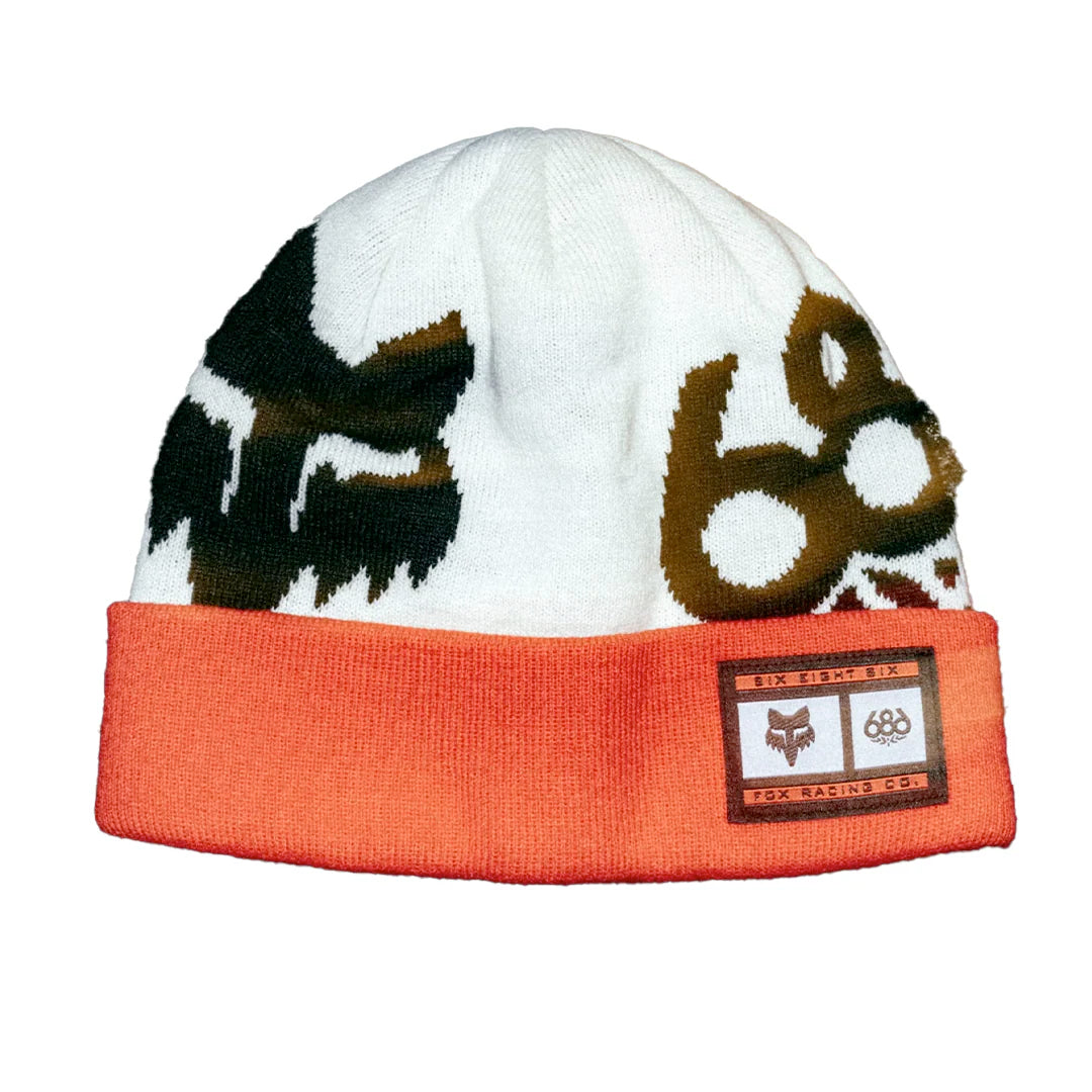 686 fox racing beanie-color-flare colorblock