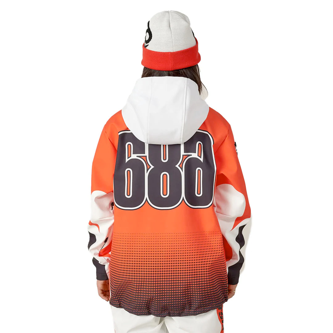 686 fox racing women’s waterproof hoodie