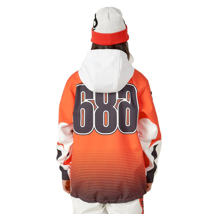 686 fox racing women’s waterproof hoodie