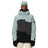 686 geo insulated men’s jacket-color-dusty marine colorblock