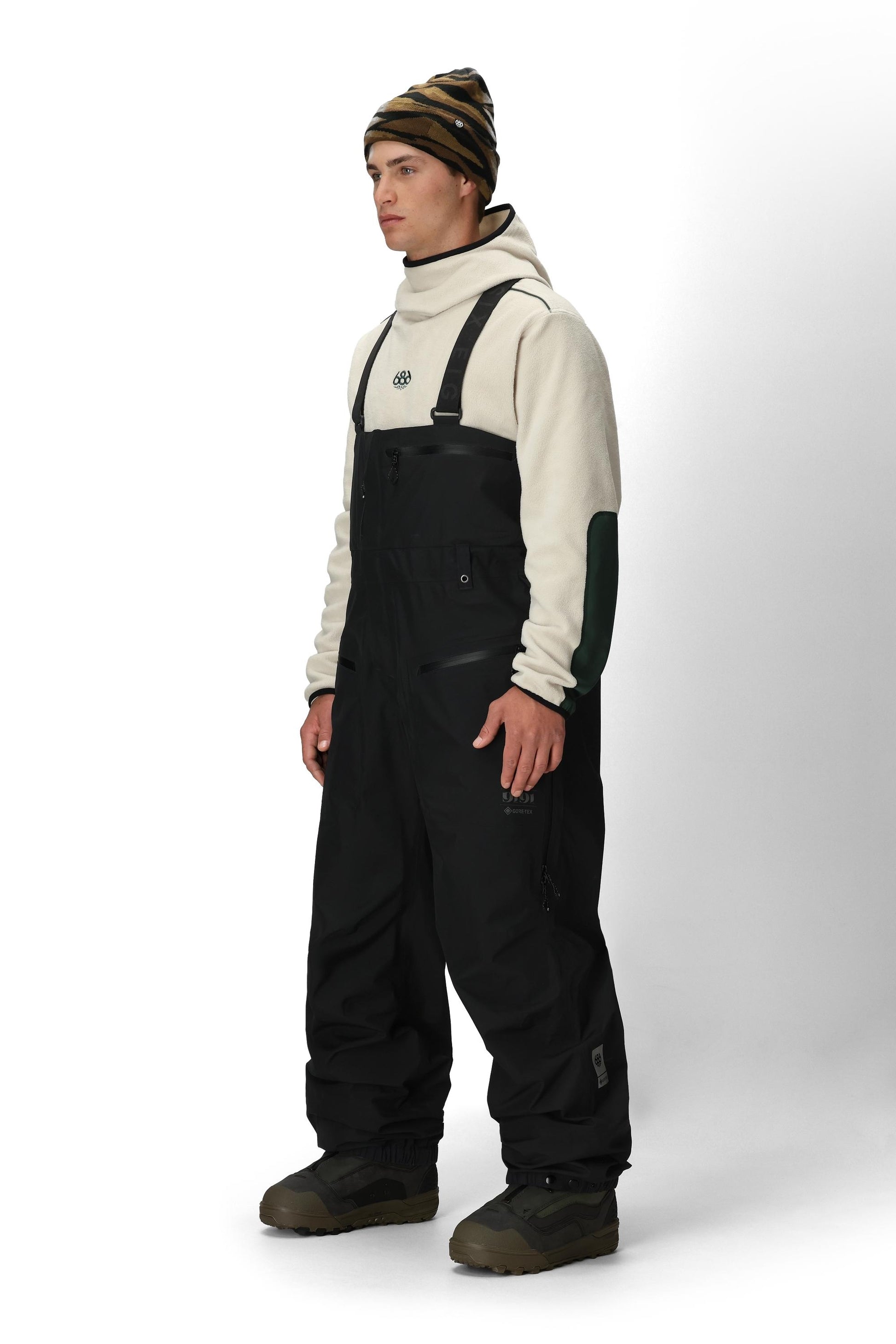 686 gore-tex 3l atv men’s bib pants-color-black