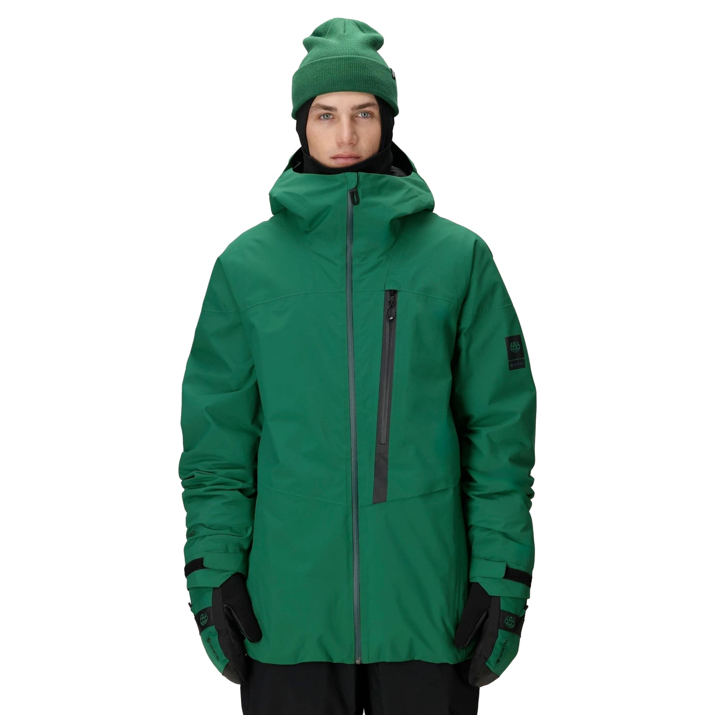 686 gore-tex gt men’s shell jacket-color-emerald green