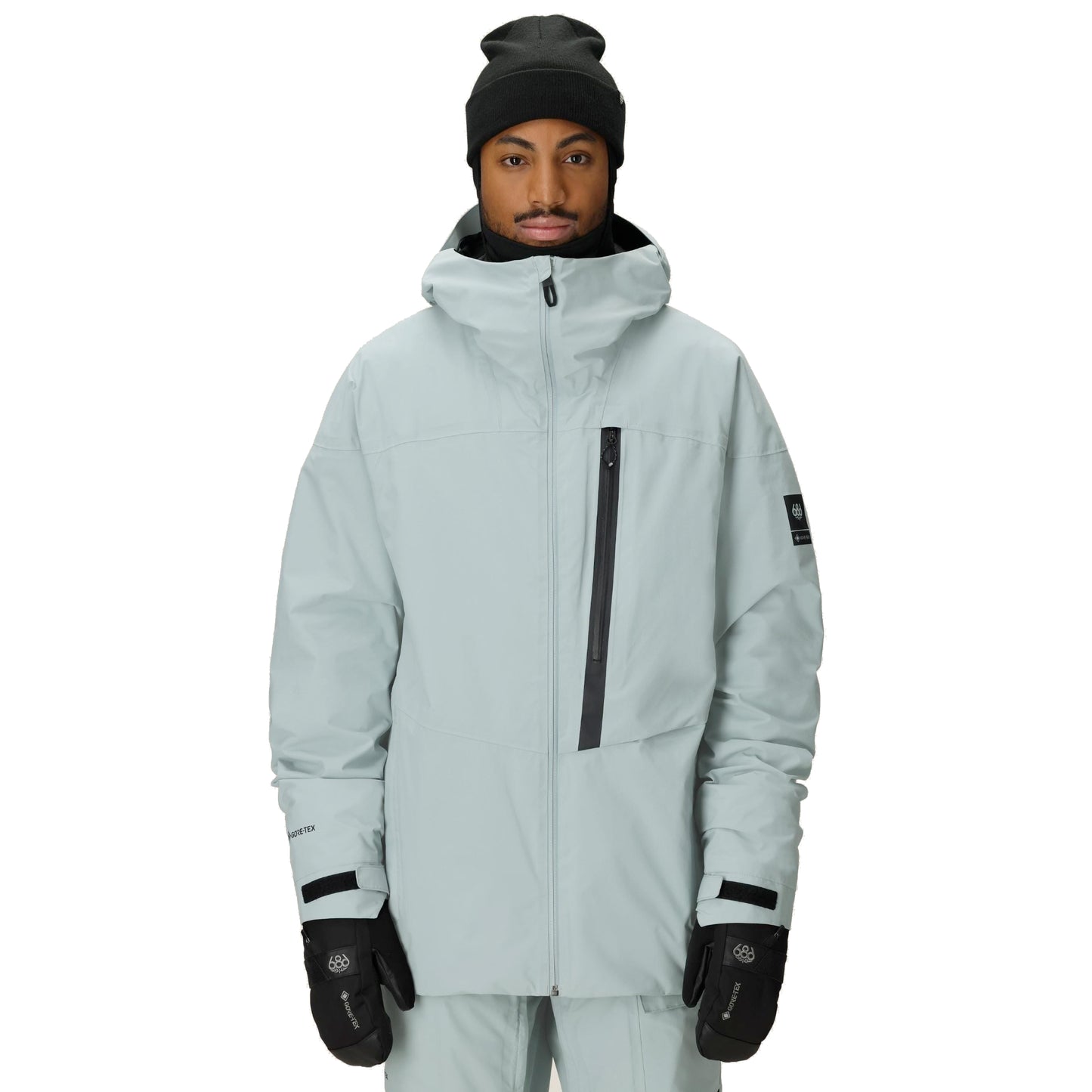 686 gore-tex gt men’s shell jacket-color-dusty marine