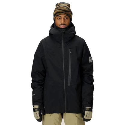 686 gore-tex gt men’s shell jacket-color-black