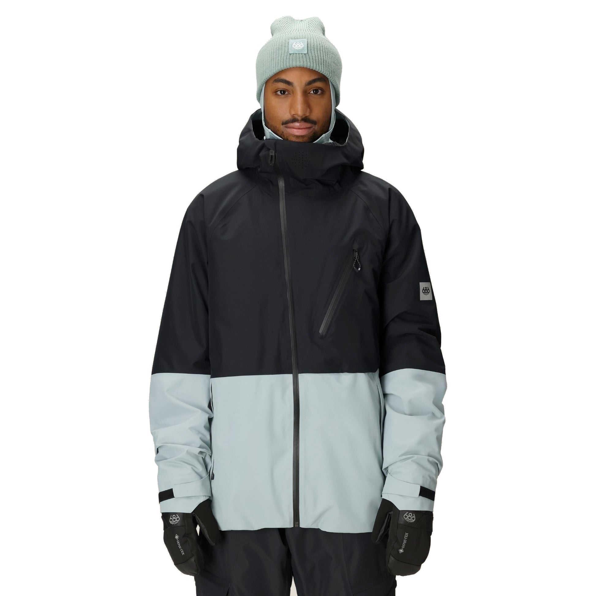 686 hydra thermagraph men’s jacket-color-dusty marine colorblock