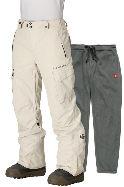 686 smarty 3-in-1 pants-color-limestone
