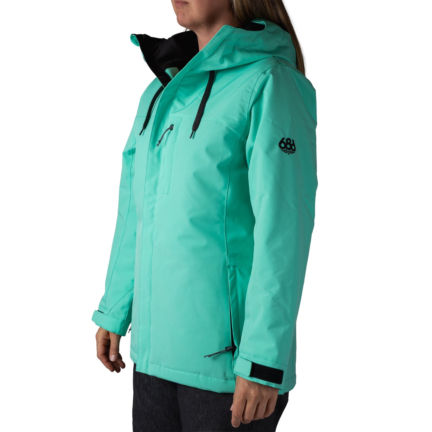 686 solaris women’s jacket-color-spearmint