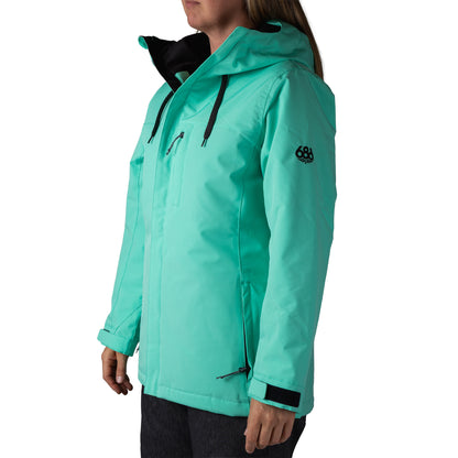 686 solaris women’s jacket-color-spearmint