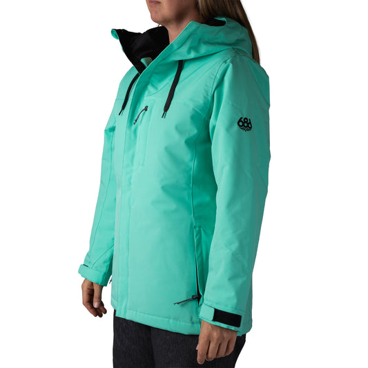 686 solaris women’s jacket-color-spearmint