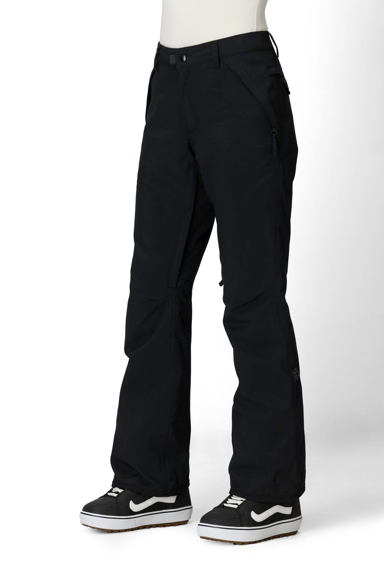 686 standard shell women’s pants-color-black