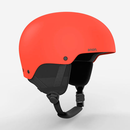 anon rime 3 kids’ helmet-color-fiesta red