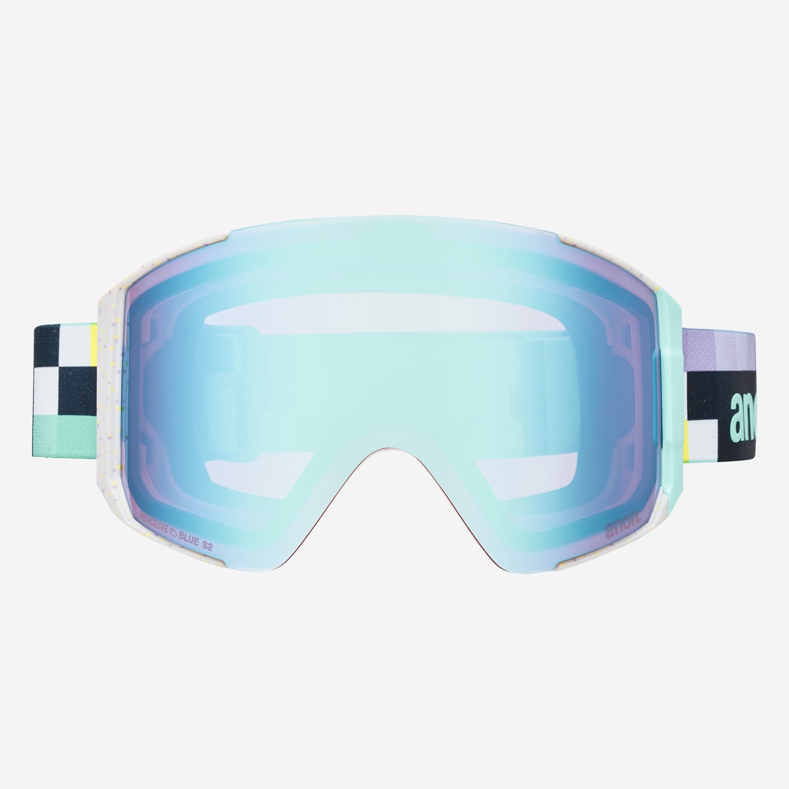 anon sync goggles + bonus lens + mfi mask-color-pixel/perceive variable blue